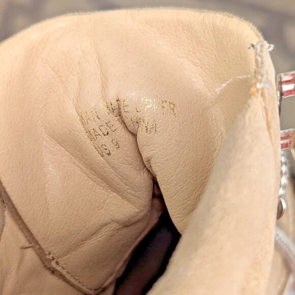 Mi.iM Arlene Boots Womens Khaki Size 9 Lace Up Design Trendy Casual Booties - Picture 8 of 8